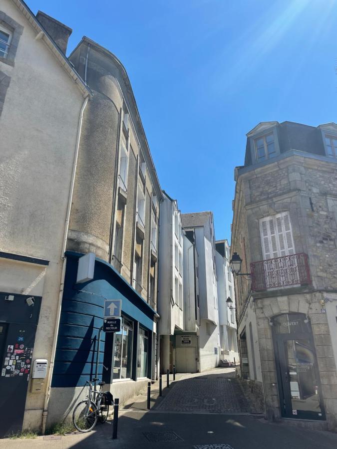 MamZelle Toutapié, studio quartier historique de Vannes proche Gare Exterior foto